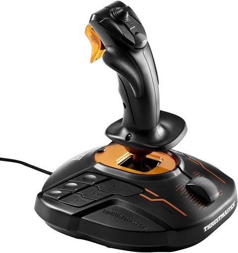 Thrustmaster T16000M FCS - Sistem de control al zborului cu două fețe cu tehnologie H.E.A.R.T HallEffect AccuRate pentru computer