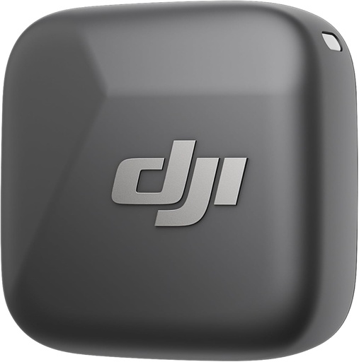 Mini transmițător DJI Mic (negru infinit), ultra-ușor, audio detaliat, DJI OsmoAudio, anulare a zgomotului, microfon fără fir pentru cameră/iPhone/Android, vlogging, streaming