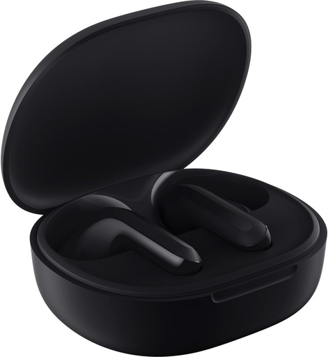 Xiaomi Redmi Buds 4 Lite - Căști Bluetooth 5.3, anulare a zgomotului AI, încărcare wireless, până la 20 de ore de viață a bateriei, driver dinamic de 12 mm, impermeabil IP54 - Negru