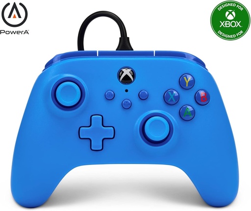 Controler cu fir PowerA Xbox - Albastru