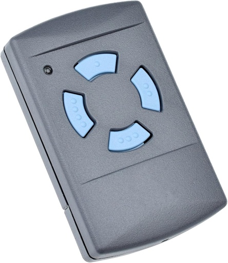 1 x telecomandă HSM2 868 / HSM4 868, 4 canale 868,30 MHz pentru uși de garaj cu 4 butoane (nu este compatibil cu Bisecur)