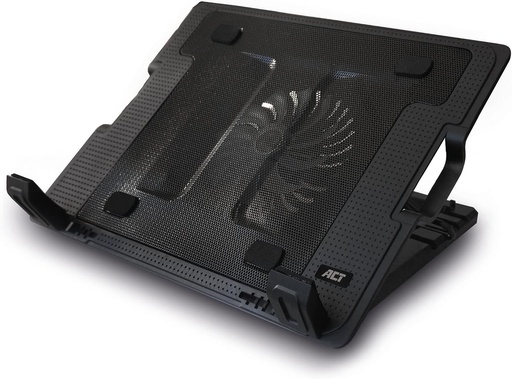 ACT AC8110 Sistem de răcire pentru laptop 43,9 cm (17,3") 1000 rpm Negru