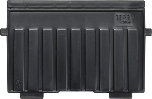HAN 9026-13, separator orizontal DIN A6, pentru tavi si fise HAN, set de 5, negru