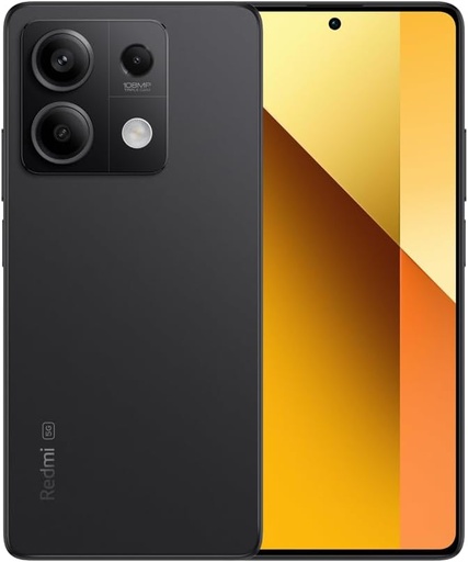 Xiaomi Redmi Note 13 Pro 4G - Smartphone 8+256 GB, Afișaj AMOLED FHD+ 120Hz de 6,67 inchi, Mediatek Helio G99 Ultra, Cameră triplă până la 200MP, Hypercharge 67W, Negru (versiunea ES)