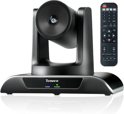 Cameră de conferință Tenveo PTZ Zoom optic 3X 1080P 60fps Sală de conferințe unghi larg Angel USB3.0/HDMI Cameră PTZ pentru săli de conferință împreună cu echipament de zoom Skype(VHD3UPro)