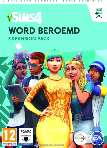 The Sims 4: Get Famous - Cod in cutie - Supliment - Versiunea PC-NL