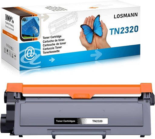 LOSMANN 1x toner compatibil pentru Brother TN-2320 TN2320 pentru Brother DCP-L2500D L2520DW L2540DN L2560CDN L2560CDW L2560DN L2560DW L2700DW MFC-L2701 L2700DN L270DW L270DW L270DW L270DW L270DW L270DW L2740CW
