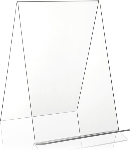 Suport pentru carti/afisare pentru carti ca suport pentru produse si suport basculant in format DIN A4 din PLEXIGLAS(R) original