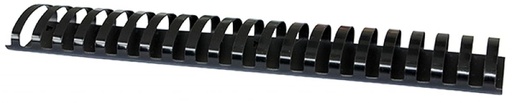 PRODUSE DE BIROU 20245115-05 Piepteni de legare din plastic 50 buc DIN A4 51 mm (510 pagini) Piepteni de legare Legare din plastic | Plastic | Culoare: negru