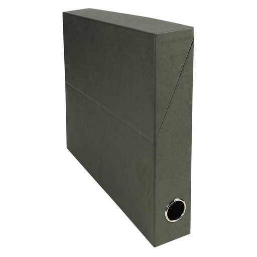 Exacompta 83123E Project Box 50mm Spine NATURAL verde