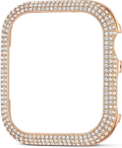 Swarovski, rama de carcasa stralucitoare pentru a se potrivi cu Apple Watch(R), culoare auriu roz, 40 mm, marime unica
