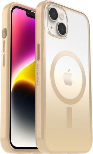 Seria de huse transparente OtterBox cu MagSafe pentru iPhone 14, rezistentă la șocuri și la cădere, ultra-subțire, protectoare, testată de 2 ori față de standardul de cădere MIL-STD 810G, tiara