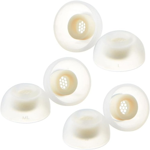 AZLA SednaEarfit MAX pentru TWS 3 perechi (M/ML/L) - Sfaturi pentru casti de schimb - Casti pentru casti cu anulare a zgomotului compatibile cu Galaxy Buds 2 Pro/Airpods Pro