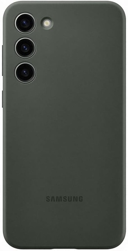 Husa din silicon pentru smartphone Samsung EF-PS916 pentru Galaxy S23+, husa pentru telefon mobil, silicon, rezistenta la zgarieturi, design subtire, kaki