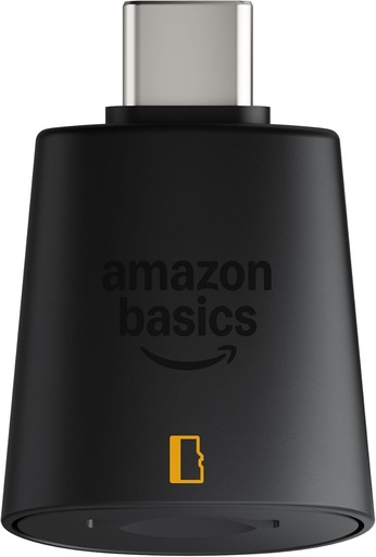 Amazon Basics Cititor de carduri microSD USB-C 3.0