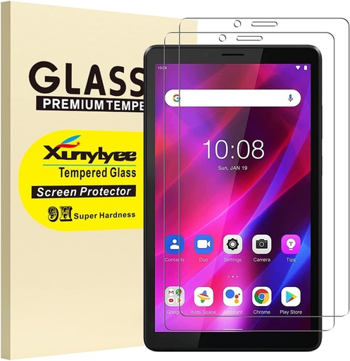XunyLyee - protectie pentru ecran din sticla securizata pentru Lenovo Tab M7 TB-7306X / TB-7305F (7,0 inchi) Protector de ecran din sticla securizata cu instalare usoara