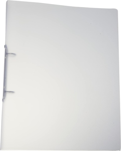 Carnet de inele Kangaro, dimensiune A4, 2 inele O-Mechanik, capacitate 25 mm, material PP, culoare transparenta