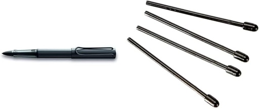 Creion tactil LAMY AL-Star EMR Stylus, stylus digital pentru tablete, smartphone-uri si notebook-uri cu 4 puncte de contact POM interschimbabile, fara putere si fara baterie