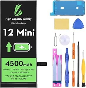 Baterie LL TRADER pentru iPhone 11, baterie litiu-ion de mare capacitate de 5000 mAh cu toate instrumentele de reparare