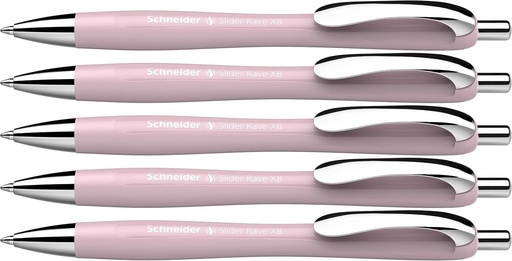 Pix Schneider 132519 Slider Rave XB (editie speciala limitata in perle, Made in Germany) 5 bucati, culoare cerneala: albastru