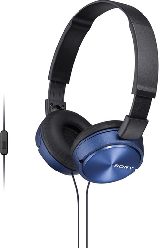 Casti Sony MDR-ZX310AP (functie hands-free) Albastru