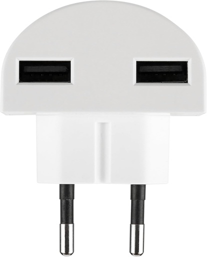REV USB Module Traveler - Adaptor de călătorie pentru prize de călătorie Traveler, utilizabil și independent, alb