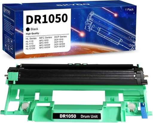 DR-1050 Cilindru Compatibil pentru Brother DR1050 Cilindru TN-1050 Toner pentru MFC-1910W DCP-1612W DCP-1610W DCP-1510 MFC-1810 HL-1110 HL-1210W DCP-1512 HL-1212W HL-1212W