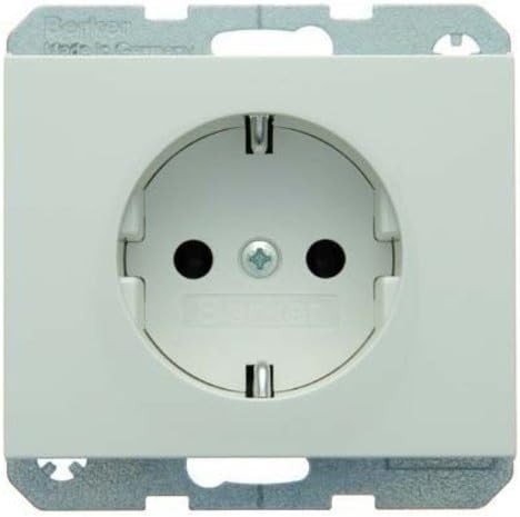 Priza Hager Berk SCHUKO 47157009 alb polar, 250 V, Niunt