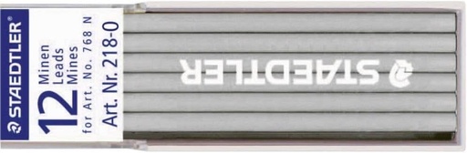 Staedtler Lumocolor Omnichrom 218 - Etui 12 Mines Non Permanent Blanc