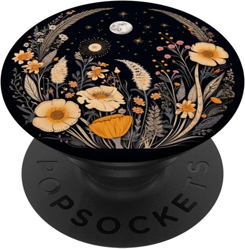 PopGrip adeziv PopSockets Boho Moon and Wildflowers