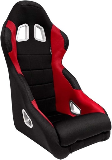 Scaune sport ,,K5" - Negru/Rosu - Spatar fix - incl. sine de ghidare
