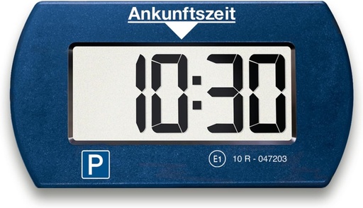 Disc de parcare electronic Needit Park Mini Blue Parchimetru digital cu aprobarea oficiala a Autoritatii Federale de Transport Auto