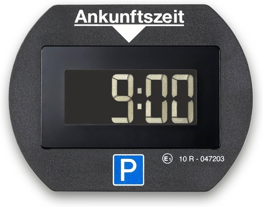 Neediteaza discul electronic de parcare Park Lite | Disc de parcare electrica automata aprobat de Autoritatea Federala de Transport Auto | Parchimetru digital cu 2 afisaje si multe functii, durabil si fiabil