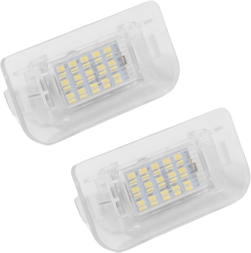 Anlseiod Lumina placuta de inmatriculare pentru Merce.des W246 W242 Clasa B 2011-2019 Lumina placuta de inmatriculare lumina placuta spate 2 x 6000 K 2468201566 A2468201566