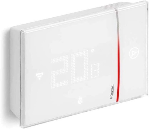 Bticino Smarther2 cu termostat WiFi inteligent Netatmo XW8002W, montat pe perete, alb - versiune profesionala