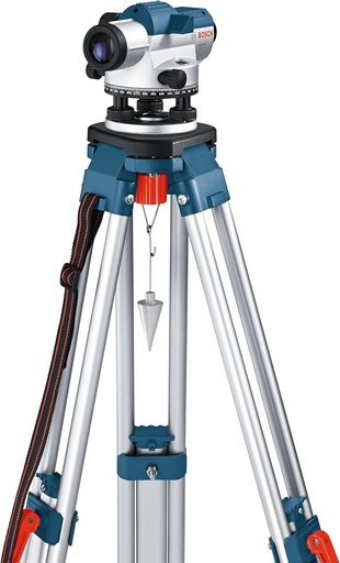 Nivel optic Bosch Professional GOL 26 D (marire 26X, unitate de masurare: 360 de grade, raza de actiune: pana la 100 m, in carcasa)