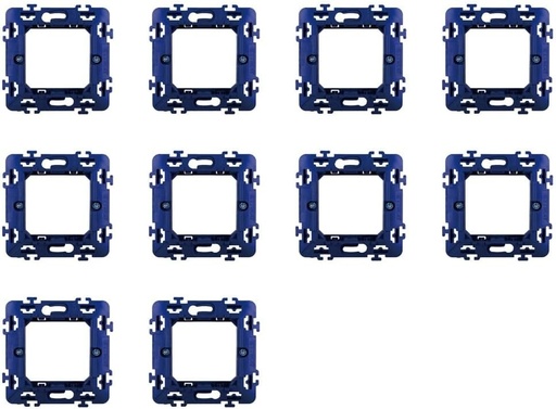 Suport Ixtrima 10 piese Compatibil cu Bticino Living Light, suporti cutie 502 503 504 507 (2 locuri - 2 module)