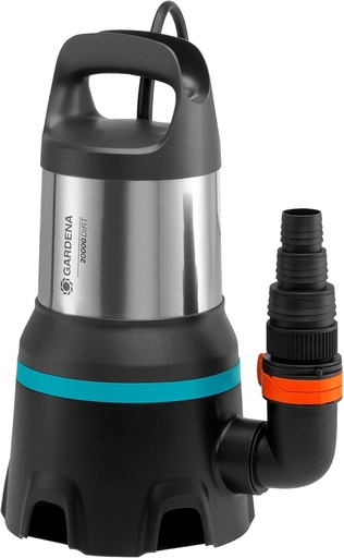 Gardena 09044-20 Pompă submersibilă pentru apă murdară 20000 aquasensor, standard, mică