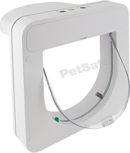 PetSafe Petporte smart Flap Flap pentru pisici cu microcip, acces automat cu recunoastere cip, pentru pisici de pana la 7 kg