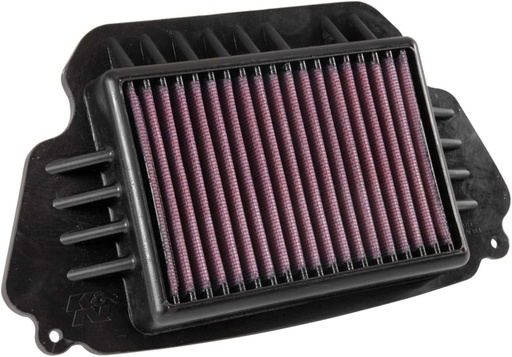 Filtru de aer motor K&N: Filtru de aer de inalta performanta, premium, Powersport: pentru HONDA 2014-2018 (CB650F, CB650F ABS, CBR650F, CBR650F ABS) HA-6414
