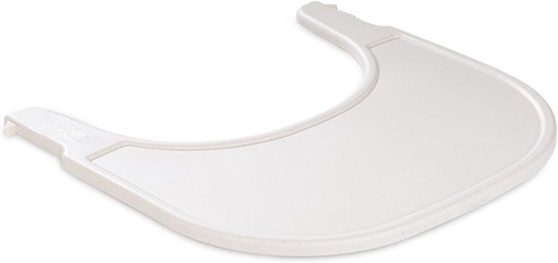 Hauck Click Tray pentru scaun inalt din lemn Alpha+ & Beta+, Alpha Click Tray, Fabricat din material reciclat (certificat GRS), Clic rapid pe scaun inalt, Usor de curatat (Speckle Beige)