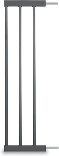 Extensie Hauck de 21 cm compatibila cu portile de siguranta pentru copii Clear Step 2, Open N Stop 2, Open N Stop KD, Stop N Safe 2, Autoclose N Stop 2, Nu necesita gaurire, Accesorii pentru usi si scari (gri inchis)