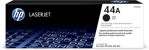 HP 44A CF244A, cartus de toner original de 1000 de pagini, compatibil cu imprimantele LaserJet Pro M15A, M15W, MFP M28A, MFP M28W, negru