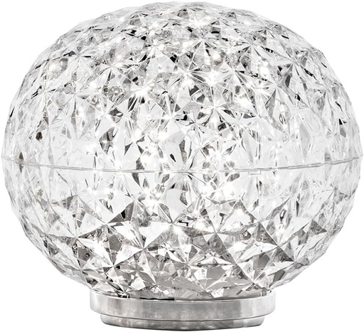 Kartell Mini Planet, Lampa de masa cu baterii, cristal, O 16 cm