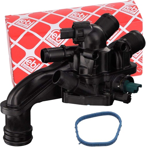 febi bilstein 103197 Termostat cu carcasa, etansare si intrerupator de temperatura, 1 bucata
