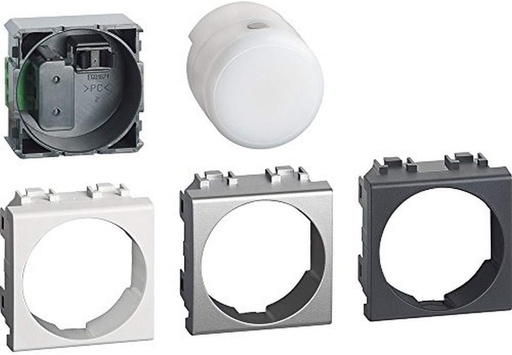 Bticino Ln4380N Lanterna LED detasabila Livinglight, 2 module, multicolor