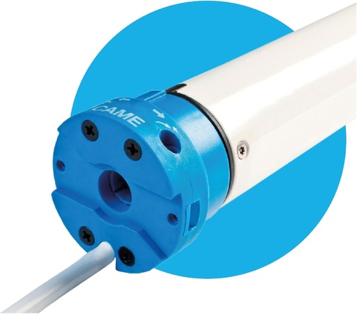 Kit Motor Tubular CAME MONDRIAN 5, putere 50NM cu pin Q. Set complet pentru automatizarea rulourilor, a paravanelor si a copertinelor pentru a imbunatati confortul si gestionarea spatiului.