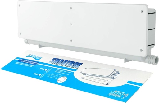 Sistemul de ventilatie FSPS50 Smart Box cu scurgere a condensului. Alb.