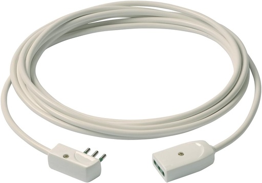 VIMAR VIM-0P32369.B Cablu prelungitor cu mufa plata 3G0.75, alb, S