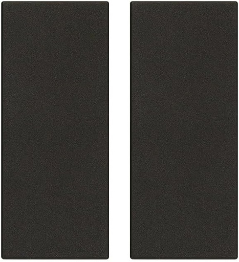 Vimar 0T30041.G Linea Hole Cover, negru, 2 buc